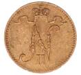 Монета 1 пенни 1915 года Русская Финляндия (Артикул: K10-1941) — Фото №2