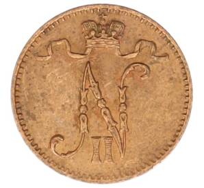 1 пенни 1915 года Русская Финляндия — Фото №2