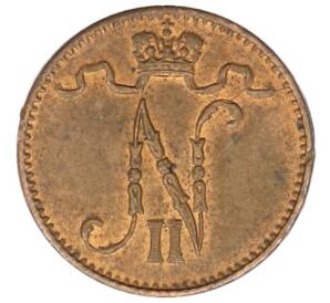 1 пенни 1914 года Русская Финляндия — Фото №2