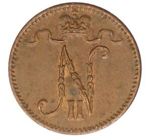 1 пенни 1914 года Русская Финляндия — Фото №2