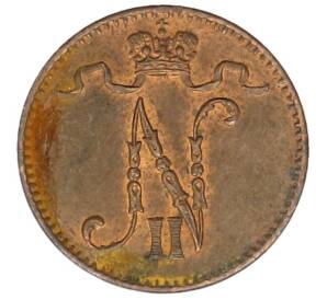 1 пенни 1915 года Русская Финляндия — Фото №2