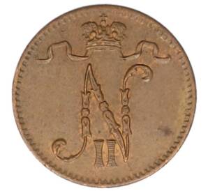 1 пенни 1915 года Русская Финляндия — Фото №2