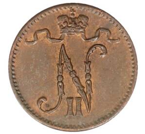 1 пенни 1915 года Русская Финляндия — Фото №2