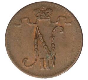 1 пенни 1915 года Русская Финляндия — Фото №2