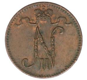 1 пенни 1900 года Русская Финляндия — Фото №2