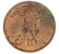 Монета 1 пенни 1914 года Русская Финляндия (Артикул: K10-1962) — Фото №2