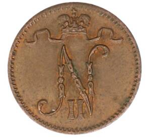 1 пенни 1915 года Русская Финляндия — Фото №2