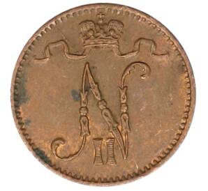 1 пенни 1916 года Русская Финляндия — Фото №2