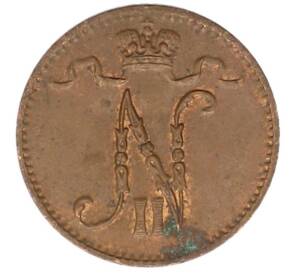 1 пенни 1916 года Русская Финляндия — Фото №2