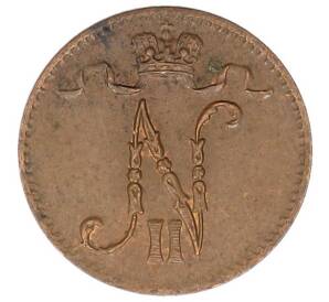 1 пенни 1916 года Русская Финляндия — Фото №2