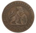Монета 2 сентимо 1870 года Испания (Артикул: K10-1990) — Фото №2