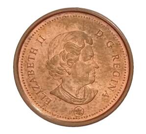 1 цент 2009 года Канада — Фото №2