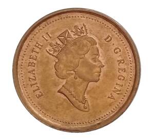 1 цент 2000 года Канада — Фото №2