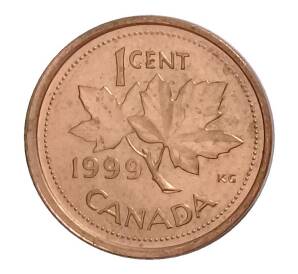 1 цент 1999 года Канада — Фото №1
