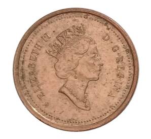 1 цент 1999 года Канада — Фото №2