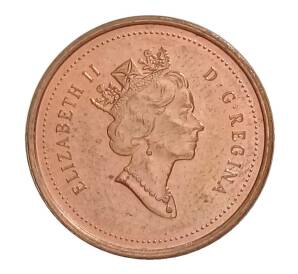 1 цент 1998 года Канада — Фото №2