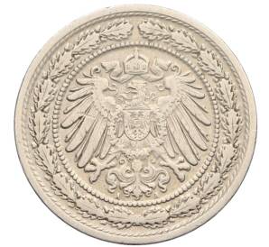 20 пфеннигов 1892 года A Германия