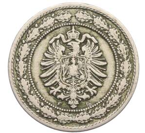 20 пфеннигов 1888 года F Германия