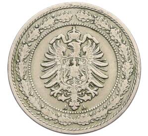 20 пфеннигов 1887 года A Германия — Фото №2