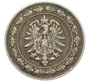 20 пфеннигов 1888 года G Германия — Фото №2