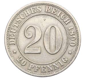 20 пфеннигов 1890 года A Германия — Фото №1