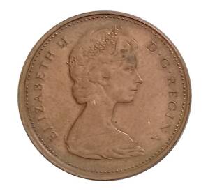 1 цент 1976 года Канада — Фото №2