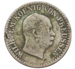 1 серебряный грош 1863 года A Пруссия — Фото №2