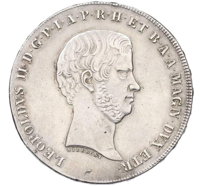 Монета 4 флорина 1856 года Тоскана (Артикул: K10-2063) — Фото №1