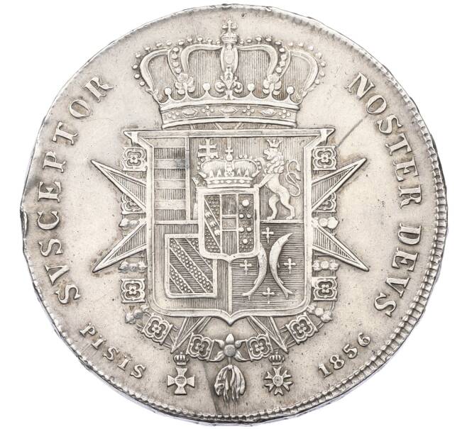 Монета 4 флорина 1856 года Тоскана (Артикул: K10-2063) — Фото №2