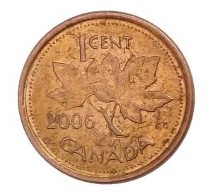 1 цент 2006 года Канада — Фото №1