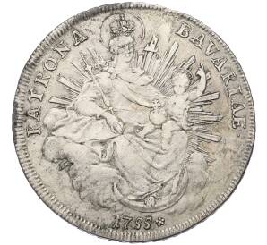 1 талер 1755 года Бавария — Фото №1