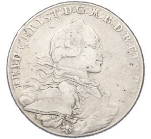 1 талер 1766 года Бранденбург-Байрейт — Фото №1