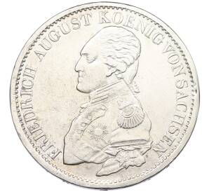 1 талер 1821 года Саксония — Фото №1