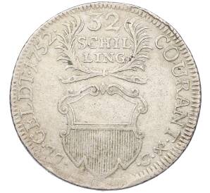 32 шиллинга 1752 года Любек — Фото №1