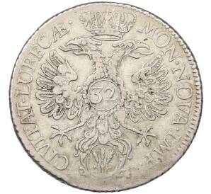 32 шиллинга 1752 года Любек — Фото №2