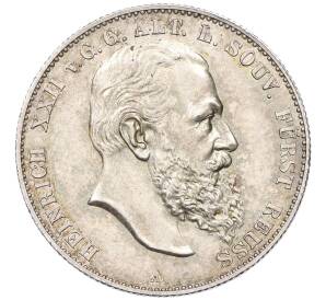 2 марки 1901 года Германия (Рейсс-Грейц) — Фото №1