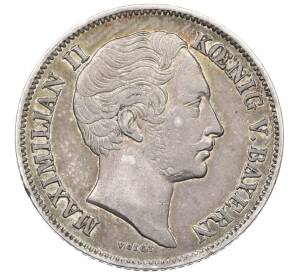 1/2 гульдена 1852 года Бавария — Фото №2