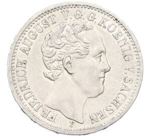 1/3 талера 1852 года Саксония — Фото №2