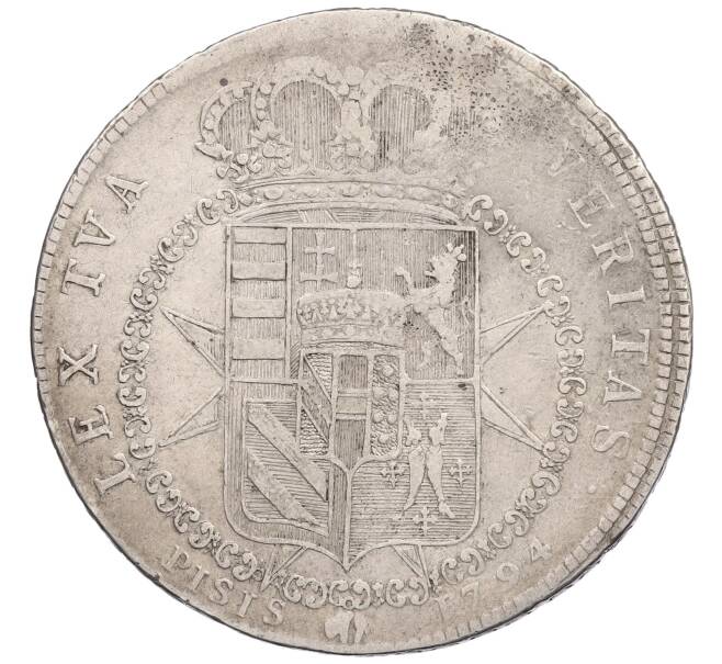 Монета 1 франческоне 1794 года Тоскана (Артикул: K10-2108) — Фото №2