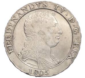 120 грано 1805 года Неаполь — Фото №1