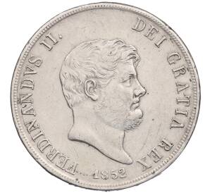 120 грано 1852 года Королевство обеих Сицилий — Фото №1