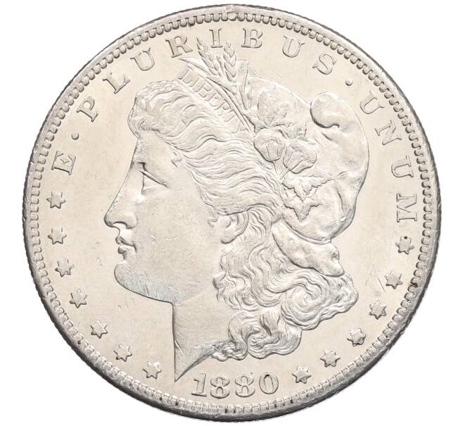 Монета 1 доллар 1880 года S США (Артикул: K10-2124) — Фото №1