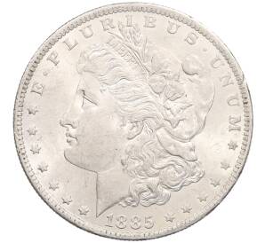 1 доллар 1885 года O США — Фото №1