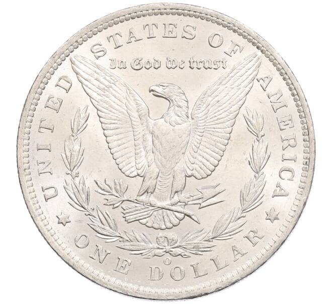 Монета 1 доллар 1885 года O США (Артикул: K10-2127) — Фото №2