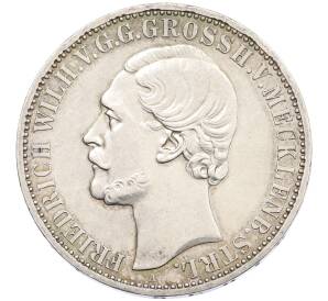 1 талер 1870 года Мекленбург-Стрелиц — Фото №1
