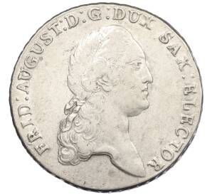 1 талер 1781 года Саксония — Фото №1