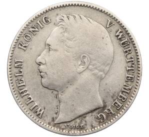 1/2 гульдена 1846 года Вюртемберг — Фото №2