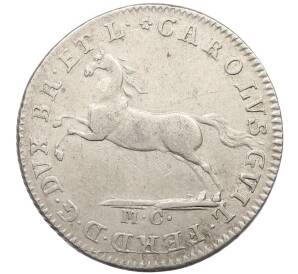 1/6 талера 1787 года Брауншвейг-Вольфенбюттель — Фото №2