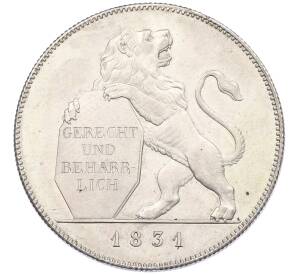 1 талер 1831 года Бавария «Открытие законодательного собрания» — Фото №1