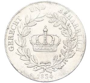 1 кроненталер 1834 года Бавария — Фото №1